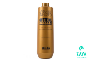 Prostowanie włosów cysteiną - Cysteising: Luxliss Cysteine System и JustK Cysteine Curl Softening