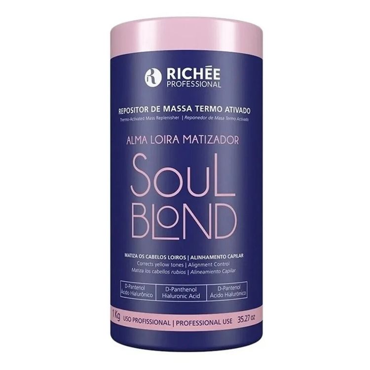 btx do włosów Richee Soul Blond Matizador 1000 ml