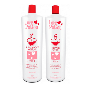 Zestaw do prostowania keratynowego Love Potion Repair Keratin Set 1000 ml