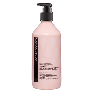 Contempora Restructuring Shampoo szampon z roślinną keratyną i olejem z opuncji figowej 500 ml