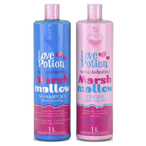 Love Potion Marshmellow 2x Zestaw Keratynowy 1000 ml