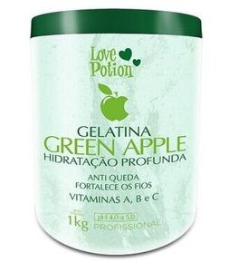 Żelatyna kolagenowa LOVE POTION Gelatina Green Apple 1000 ml