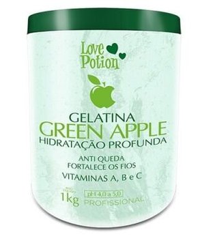 Żelatyna kolagenowa LOVE POTION Gelatina Green Apple 1000 ml