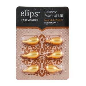 Ellips Hair Witaminowe odżywienie i ochrona Olejek bali i plumeria oraz olejek rozmarynowy 6x1 ml
