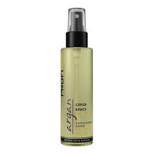 PROFIStyle ARGAN spray nabłyszczający z olejkiem arganowym do wszystkich rodzajów włosów 100 ml