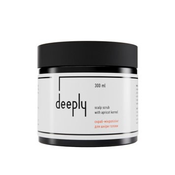 Peeling do skóry głowy deeply scalp scrub with apricot kernel 300 ml