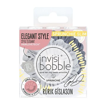 Invisibobble SPRUNCHIE SLIM Rurik Gislason Feeling Greyt Gumka do włosów