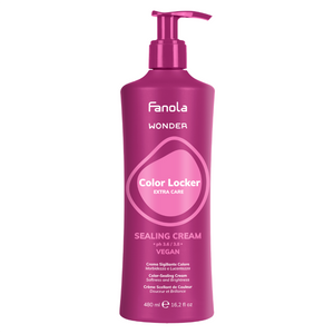 Fanola Wonder Color Locker Extra Care Sealing Cream Vegan Utrwalający kolor, odbudowujący strukturę krem do włosów 480 ml
