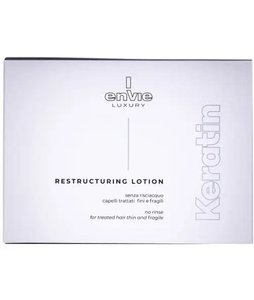 Envie KERATIN Luxury Keratin and Flax Seed Hair Restorative Lotion Ampoules.