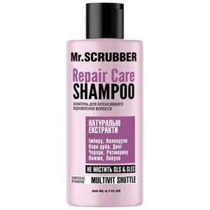 Mr.Scrubber Repair Care szampon do intensywnej regeneracji włosów 200 ml
