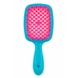 Janeke SUPERBRUSH TURQUOISE/PINK. Grzebień. арт 86SP226 AR