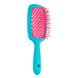 Janeke SUPERBRUSH TURQUOISE/PINK. Grzebień. арт 86SP226 AR