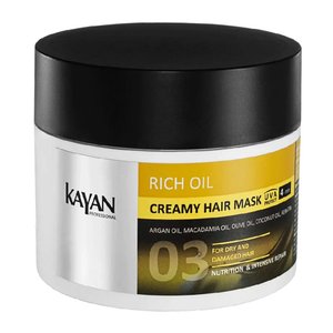 KAYAN Rich oil creamy hair maska kremowa do włosów suchych 500 ml