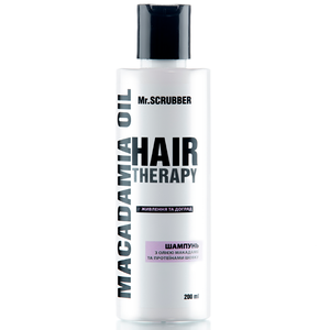 Mr.Scrubber Hair Therapy Macadamia Oil szampon do włosów 200 ml