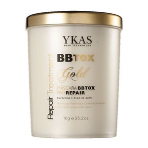 BTX na włosy Ykas BBtox Gold, 1000 ml
