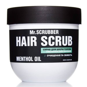 Mr.Scrubber Hair Scrub Menthol Oil peeling do skóry głowy i włosów z olejkiem mentolowym i keratyną 200 ml