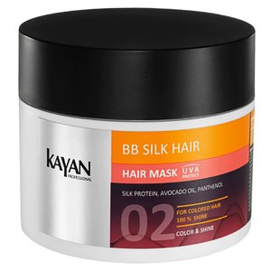 KAYAN BB silk hair maska do włosów farbowanych 300 ml