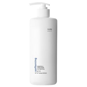 Scalp Zmiękczający szampon-odżywka z proteinami jedwabiu 500 ml